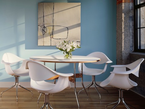 Herman Miller Nelson Swag Leg Armchair