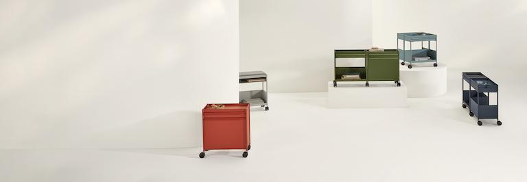 herman miller OE1 Storage Trolleys
