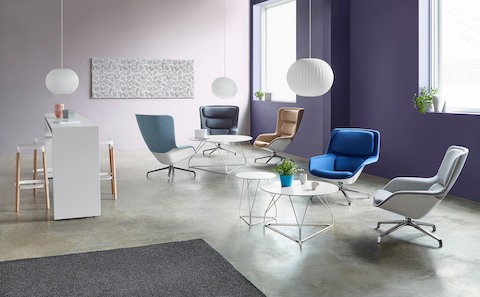 Herman Miller Striad Lounge Chair And Ottoman