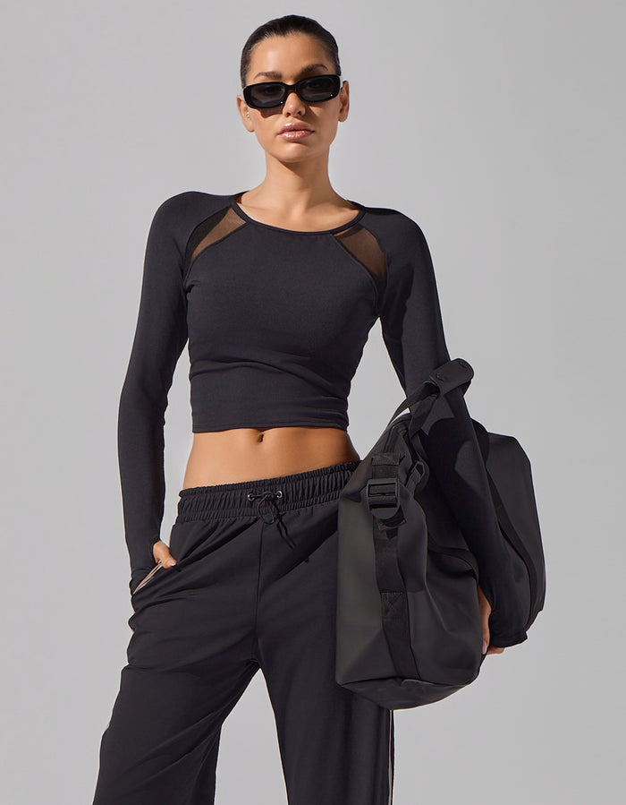heroine sport Alba Top [Black]