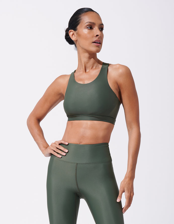 Heroine Sport Body Bra [ ARMY ]
