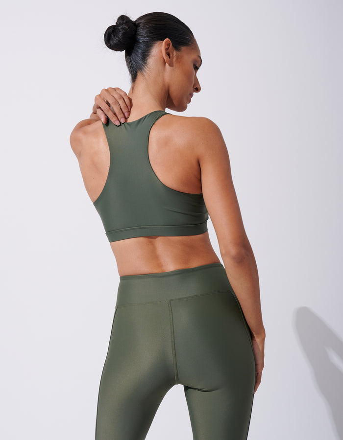 Heroine Sport Body Bra [ ARMY ]