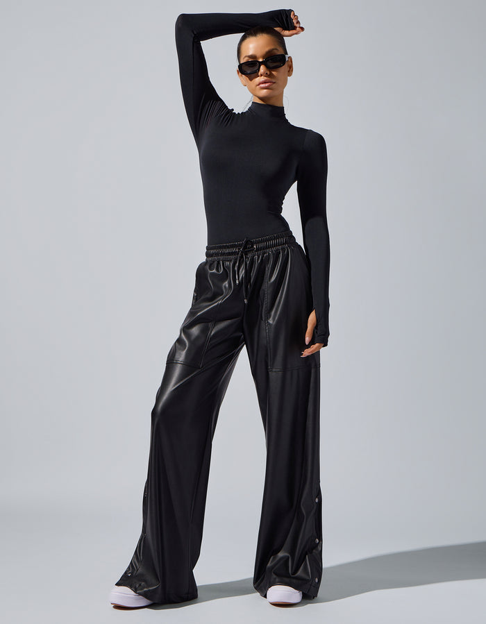 Heroine Sport CARA LEATHER PANTS [BLACK]