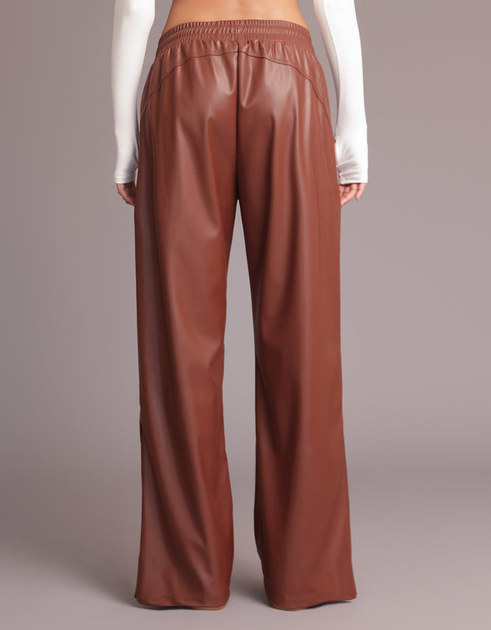 Heroine Sport CARA LEATHER PANTS [Mocha]