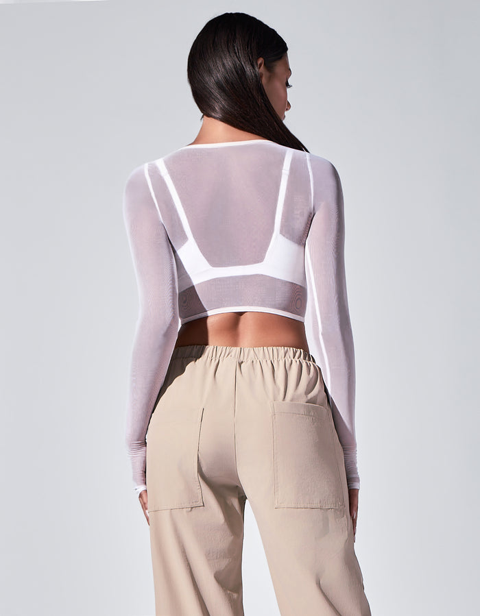 Heroine Sport Clear Bolero [White]