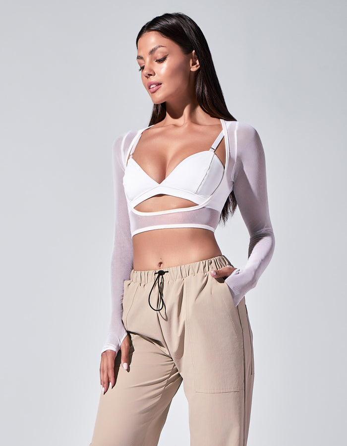 heroine sport Clear Bolero [White]