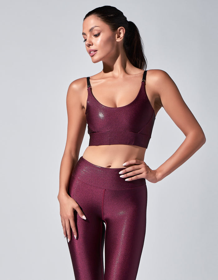 Heroine Sport Convertible Bra [Maroon]