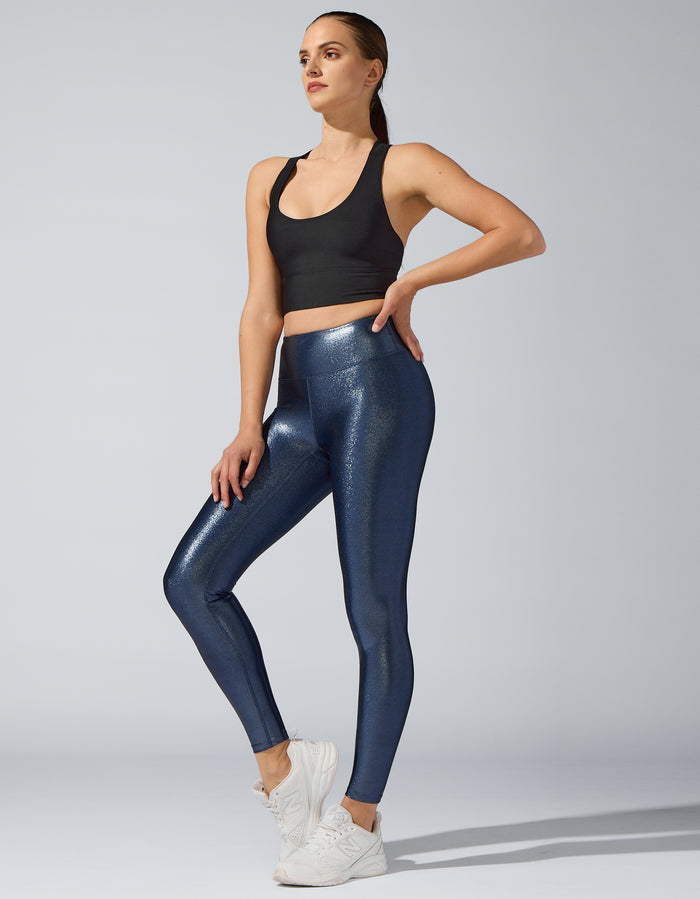 Heroine Sport CROSS BACK TOP [Black]