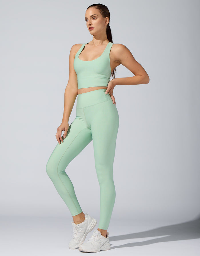 Heroine Sport CROSS BACK TOP [OPAL]