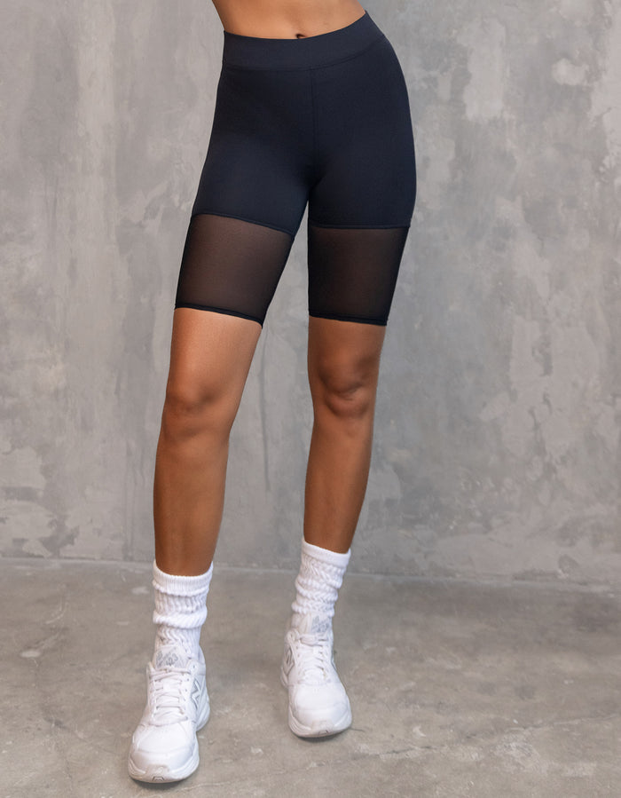 Heroine Sport Duo Shorts [Black]