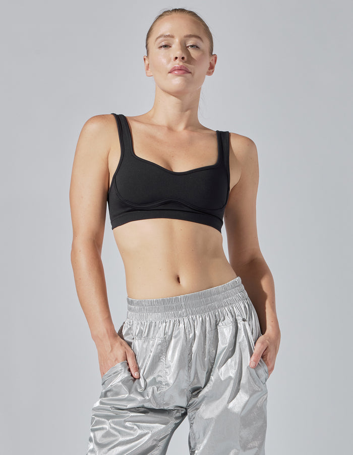 heroine sport FLARE BRA [BLACK]