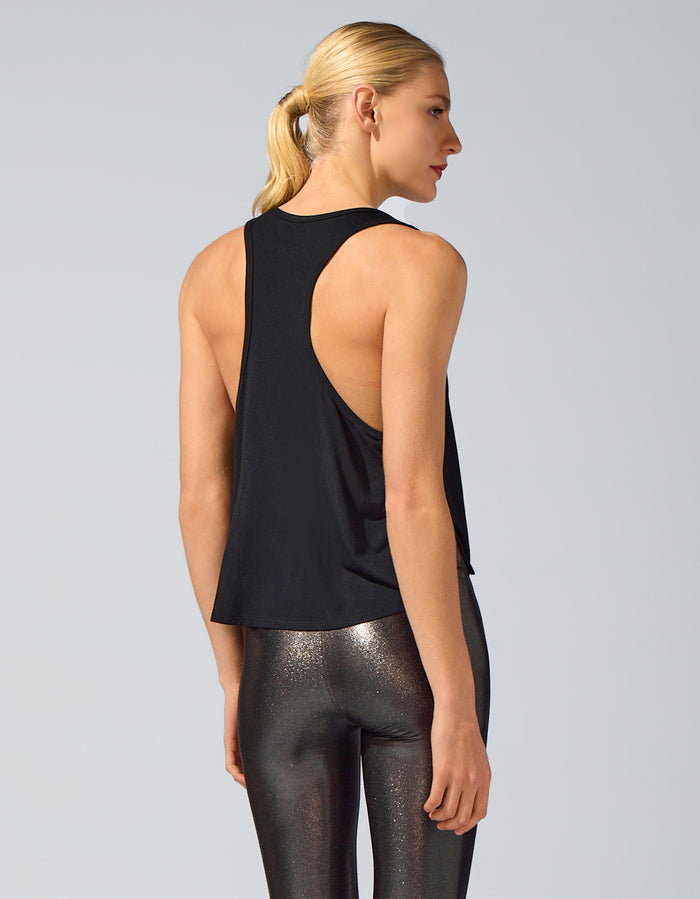 Heroine Sport Flare Tank [Black]