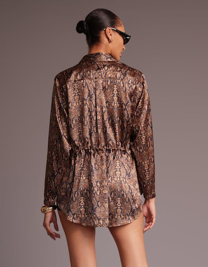 Heroine Sport Girlfriend Top [Desert Python]