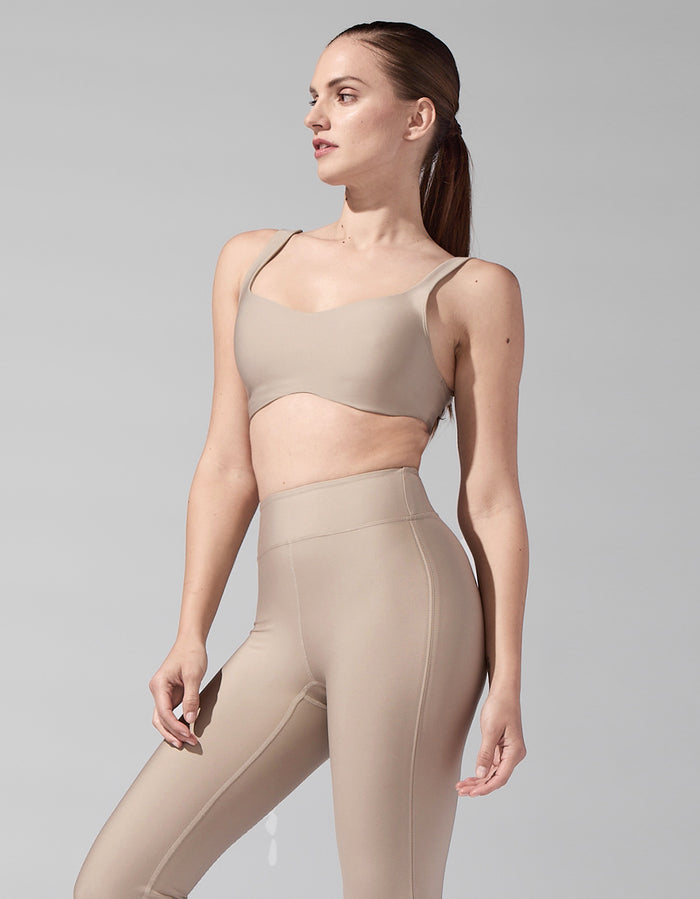 heroine sport HARLOW BRA [TAUPE]