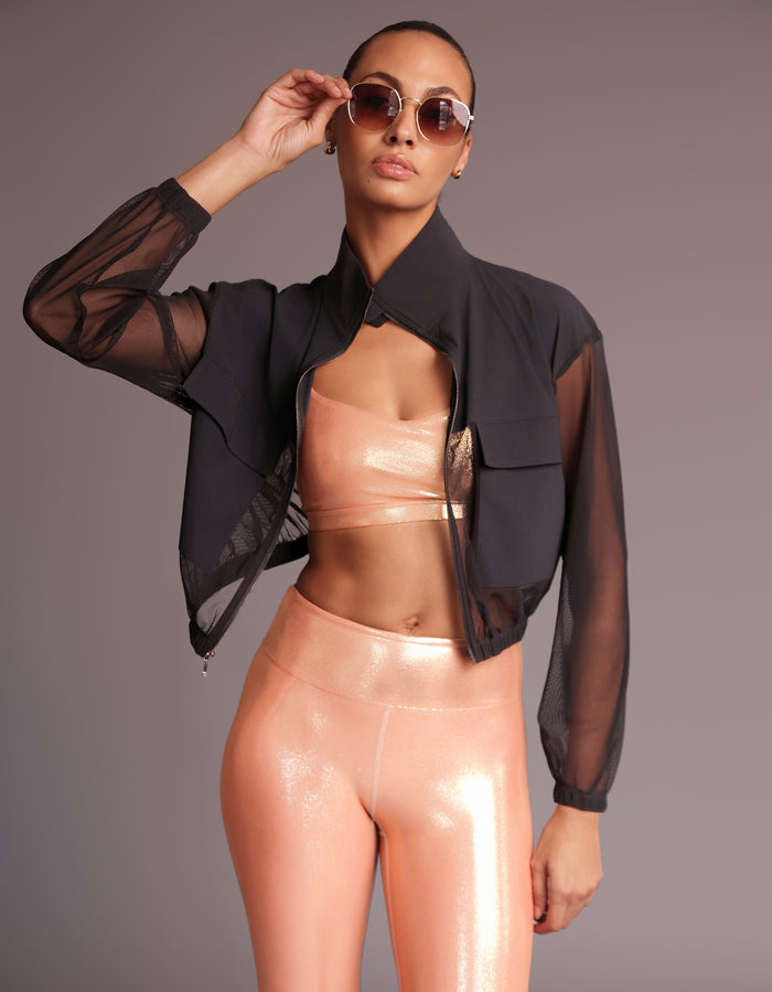 Heroine Sport ILLUSION JACKET [BLACK]