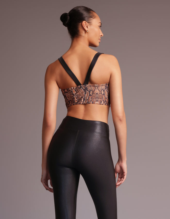 Heroine Sport Lina Bra [Desert Python]