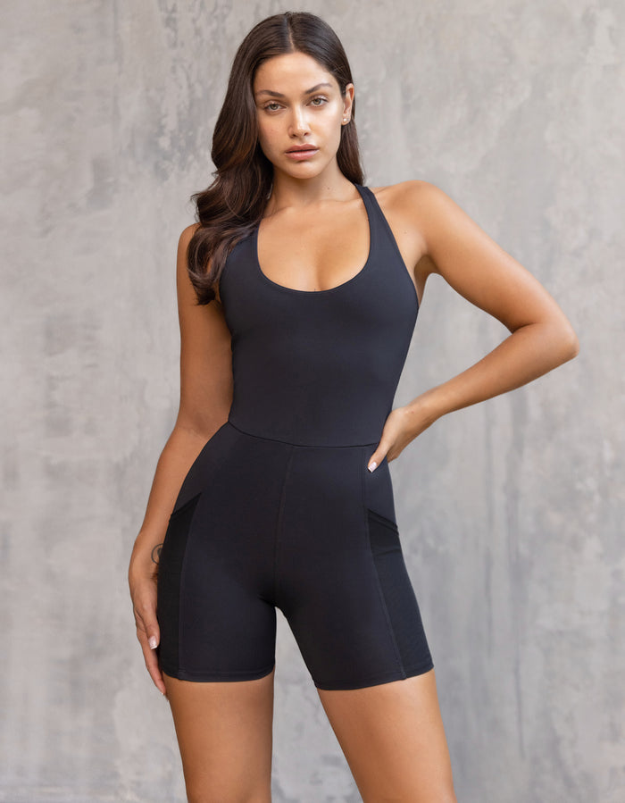 Heroine Sport Lola Romper [Black]