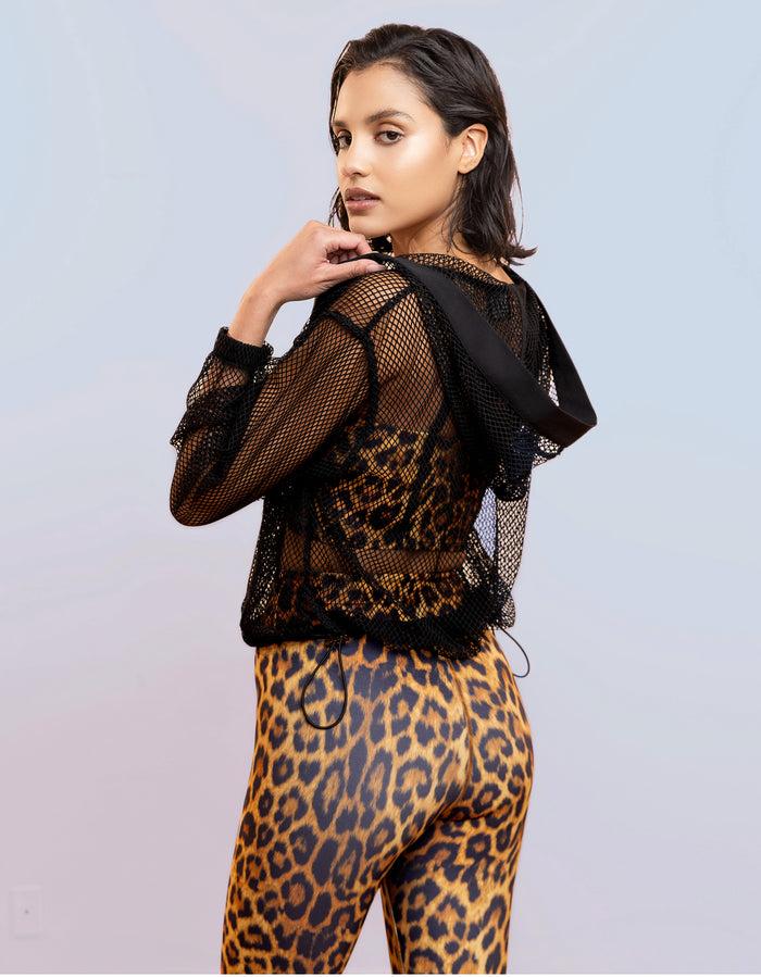 Heroine Sport Mesh Pullover [Black]