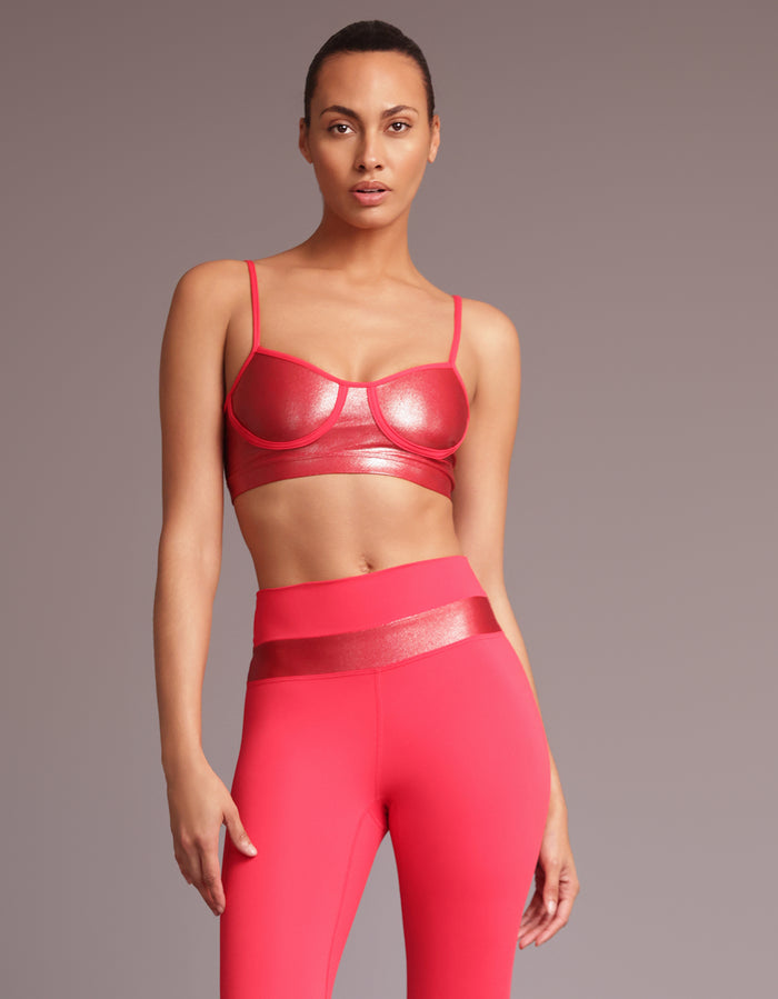 heroine sport MUSE BRA [Titanium Red]