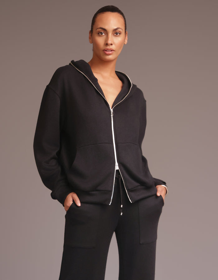 Heroine Sport Plush Hoodie [BLACK]