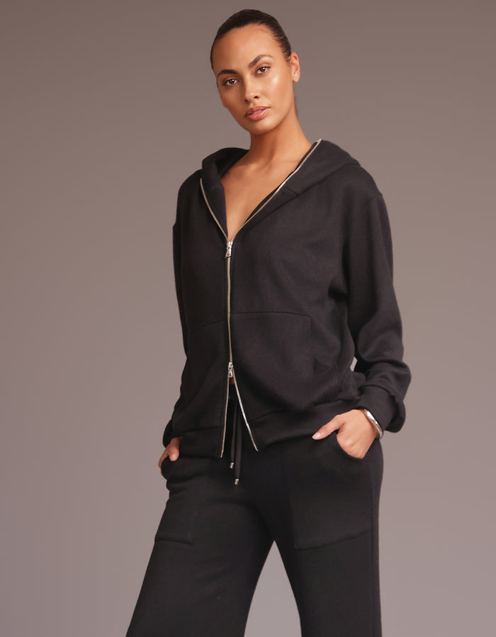 Heroine Sport Plush Hoodie [BLACK]