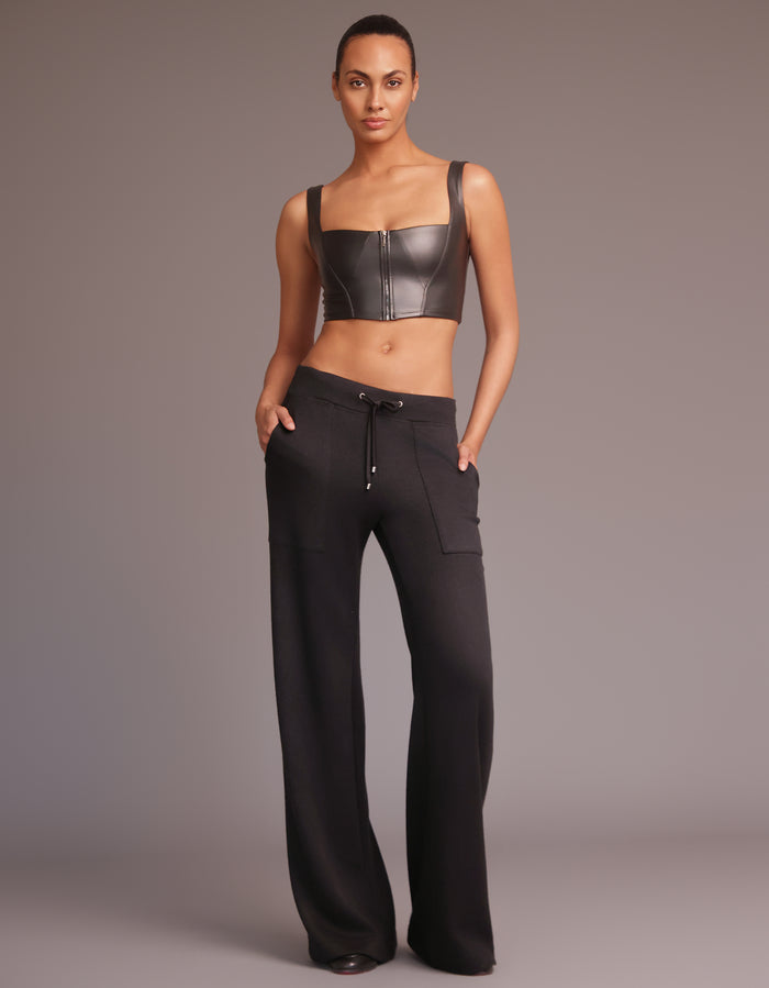 Heroine Sport PLUSH PANTS [BLACK]
