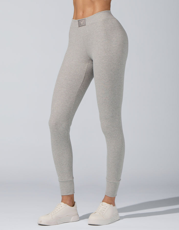 heroine sport Rib Lounge Legging [Heather Grey]