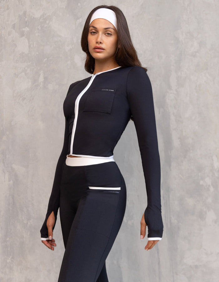 Heroine Sport Skylar Jacket [Black/White]