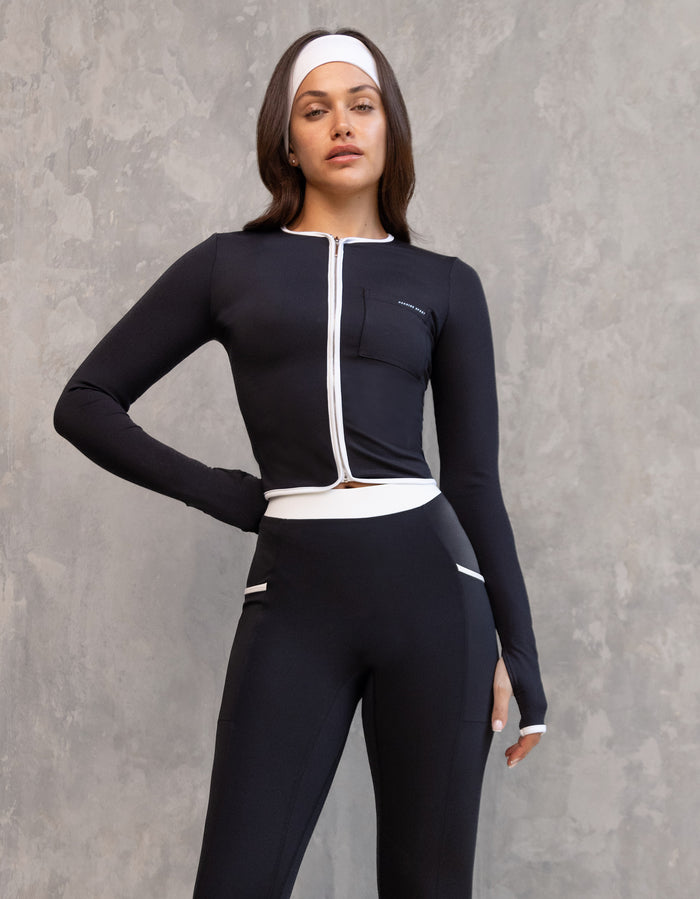 Heroine Sport Skylar Jacket [Black/White]