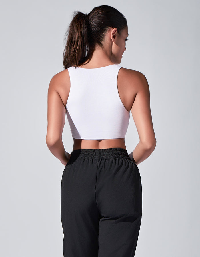 Heroine Sport Twisted Top [White]