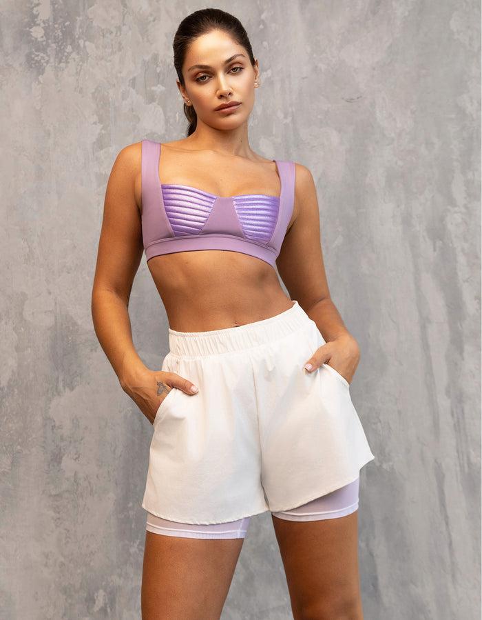 Heroine Sport Vera Shorts [White]