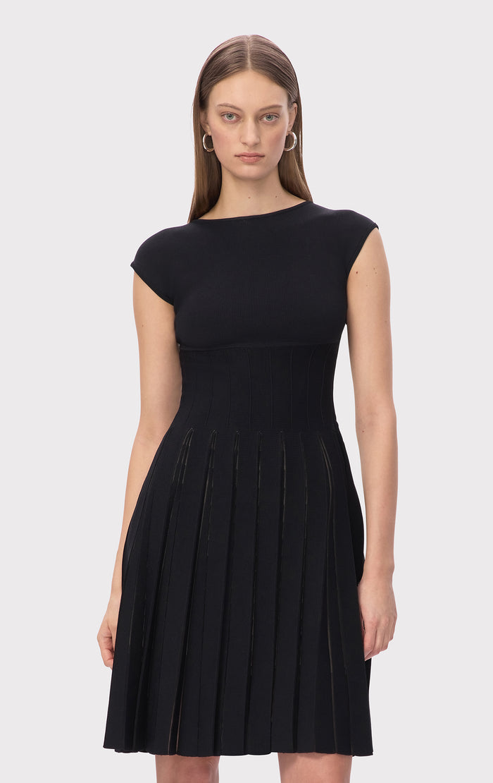hérve léger THE ANNABEL DRESS BLACK
