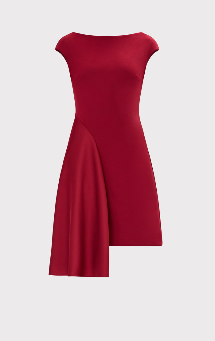 Hérve Léger THE BETHANY DRESS CABERNET
