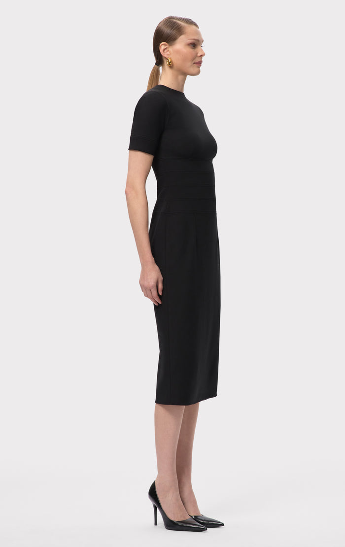 Hérve Léger THE CECILLIA DRESS BLACK