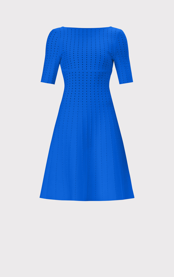 Hérve Léger THE DONNA DRESS BRIGHT BLUE