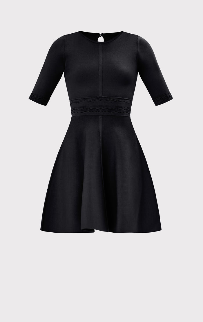Hérve Léger THE EDEN DRESS BLACK