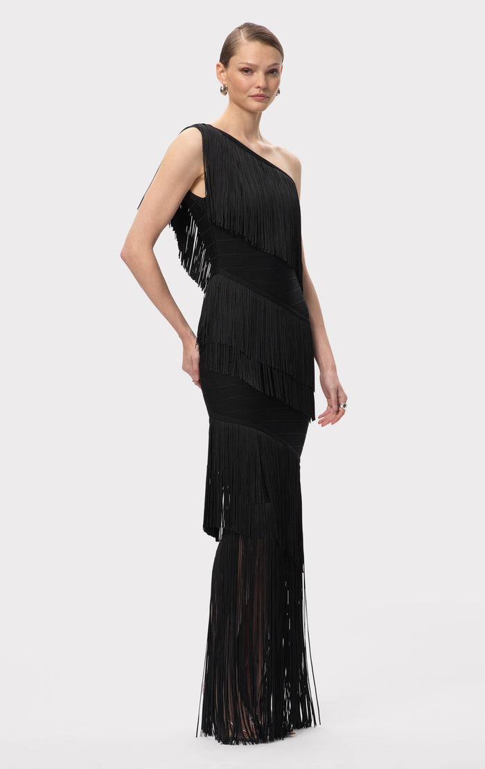 Hérve Léger THE ELEANOR GOWN BLACK