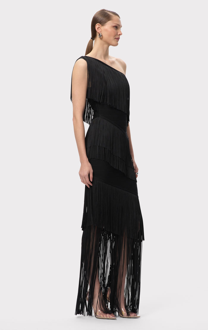 Hérve Léger THE ELEANOR GOWN BLACK