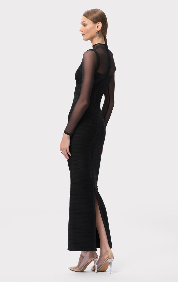 Hérve Léger THE ELLA GOWN BLACK