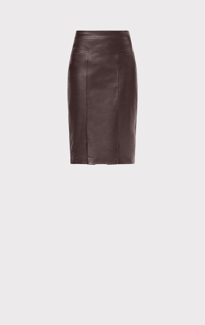 Hérve Léger THE ESTELLA SKIRT WALNUT