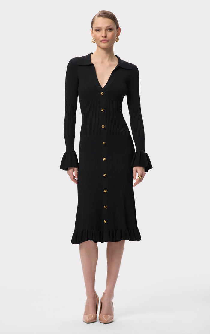 Hérve Léger THE HALLIE DRESS BLACK