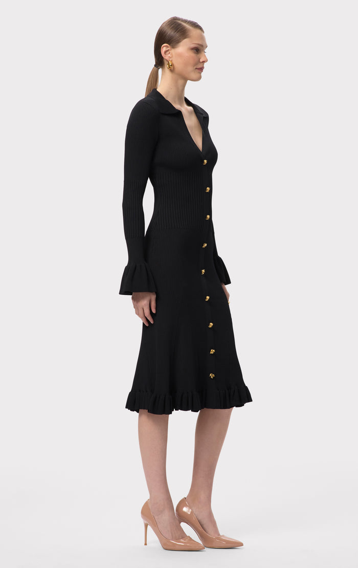 Hérve Léger THE HALLIE DRESS BLACK