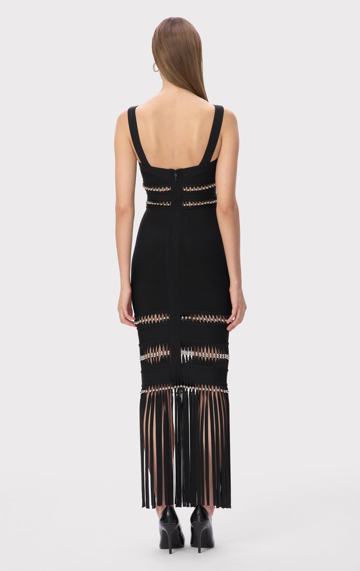 Hérve Léger THE INES GOWN BLACK