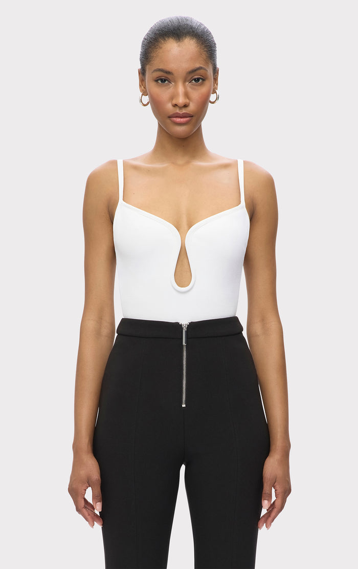 Hérve Léger THE JULES BODYSUIT ALABASTER