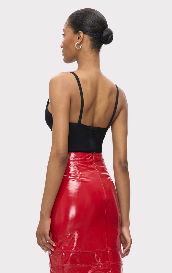 Hérve Léger THE JULES BODYSUIT BLACK