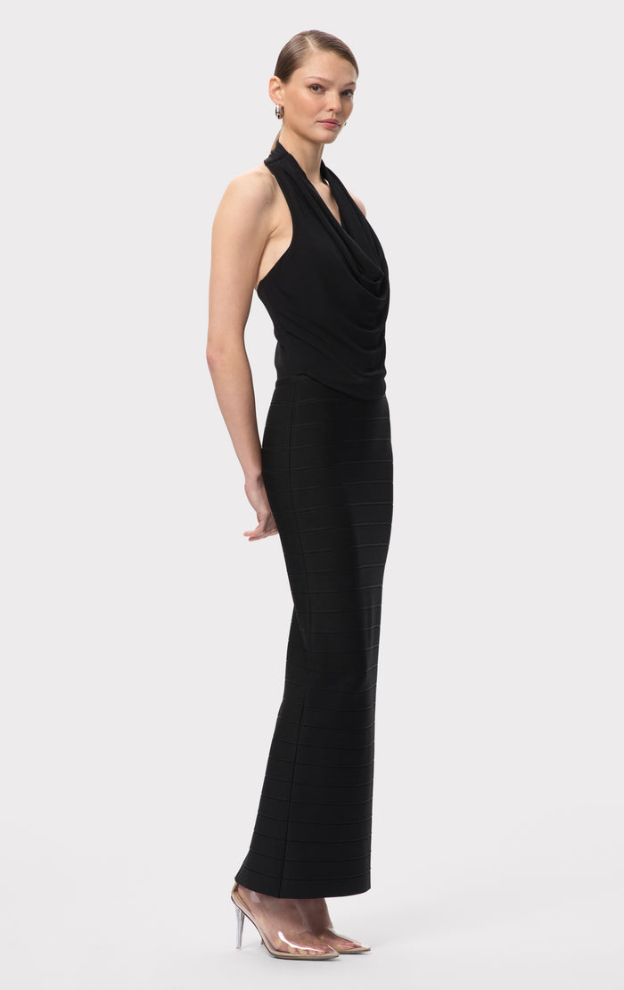 Hérve Léger THE LIA GOWN BLACK
