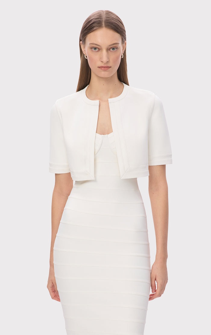 hérve léger THE MARIE BOLERO ALABASTER