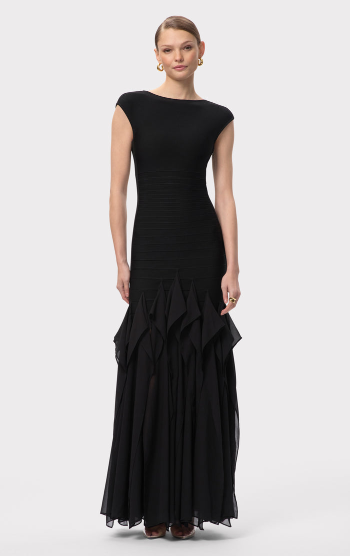 Hérve Léger THE MYA GOWN BLACK