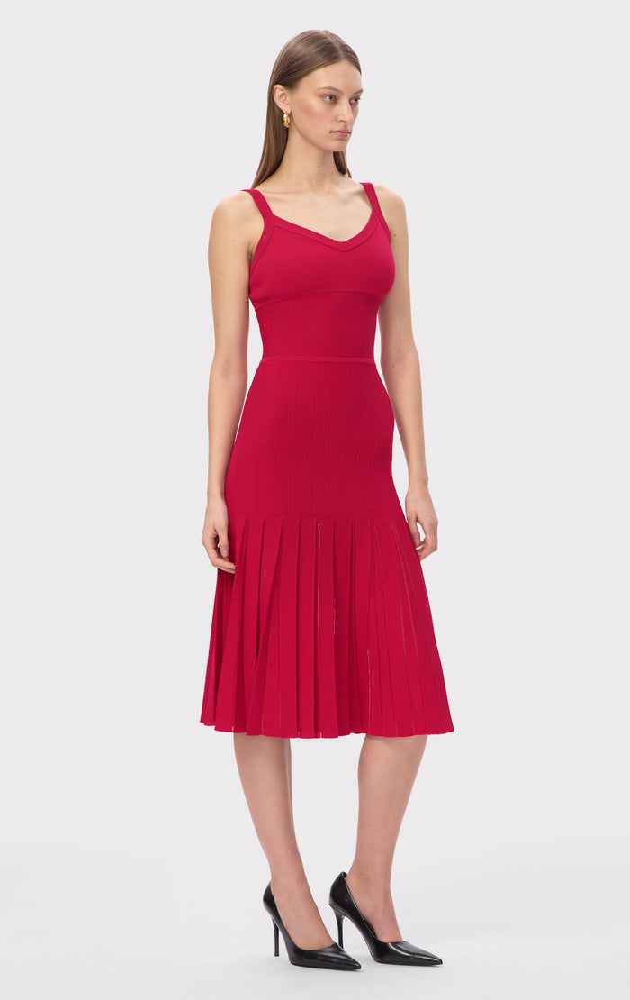 Hérve Léger THE ROSA DRESS HIBISCUS