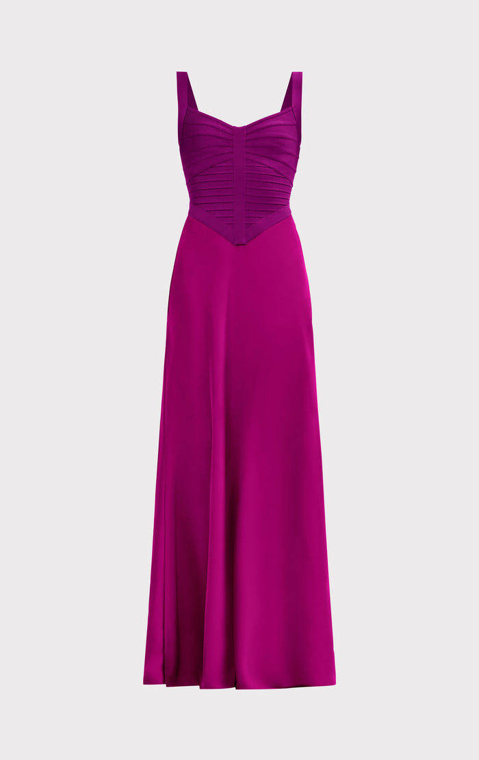 Hérve Léger THE SAMANTHA GOWN VERBENA